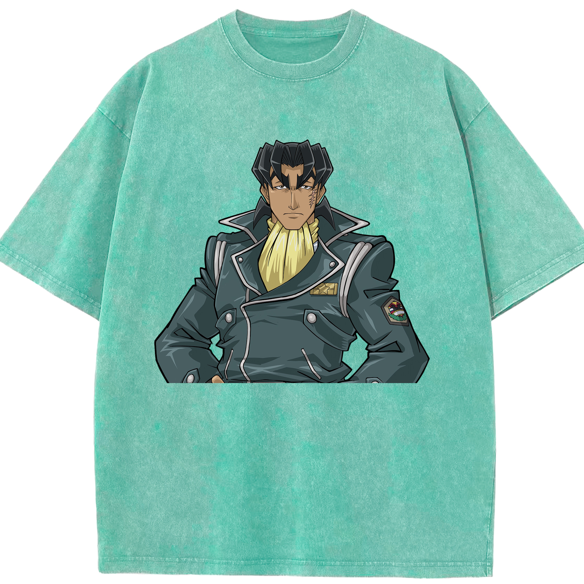 （画像用） 遊☆戯☆王 Yu-Gi-Oh! 綿100% ヴィンテージ風 半袖Tシャツ（フロントプリント）